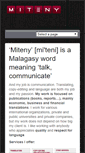 Mobile Screenshot of miteny.es